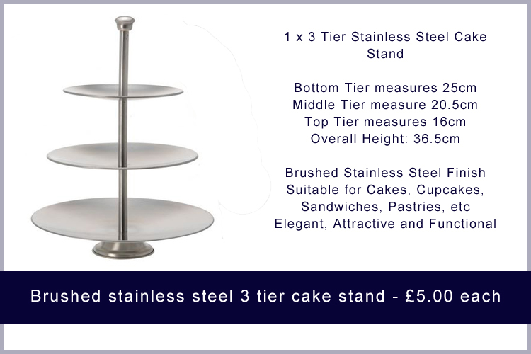 Cake Stands For Hire Northants Cheap Cake Stand Hire NBC Hire